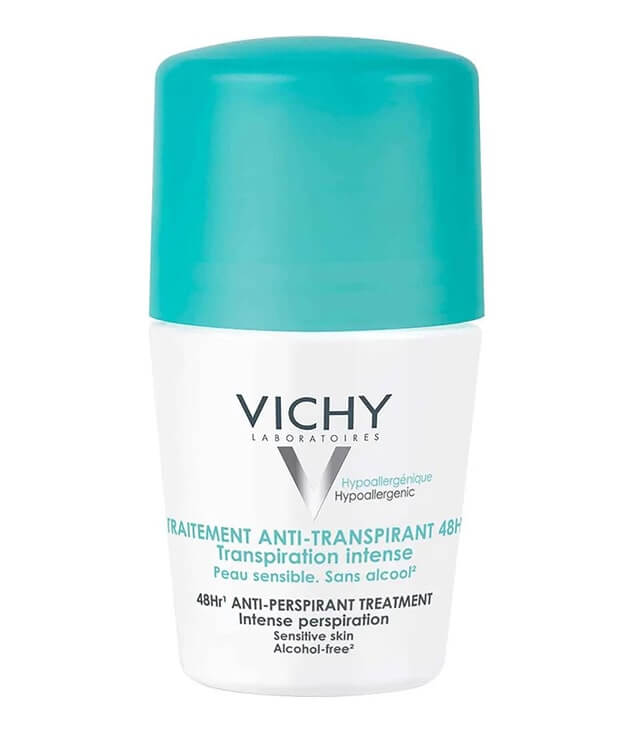 VICHY | TRAITEMENT ANTI-TRANSPIRANT 48H ANTI-TRACES BLANCHES & JAUNES